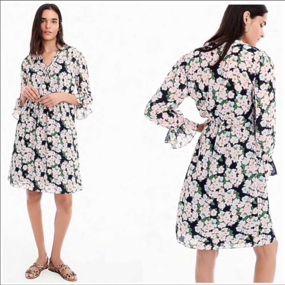 J.Crew floral dress